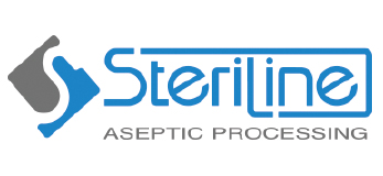 Logo de la marca Steriline de líneas completas de llenado aséptico representada por Netsteril